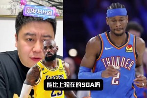 31岁的詹姆斯和SGA？大史：不在一个级别上，裁判也不会偏SGA了